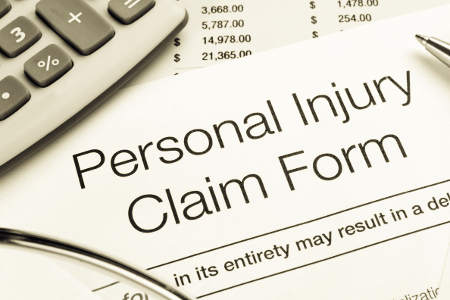 personal injury damages claim form